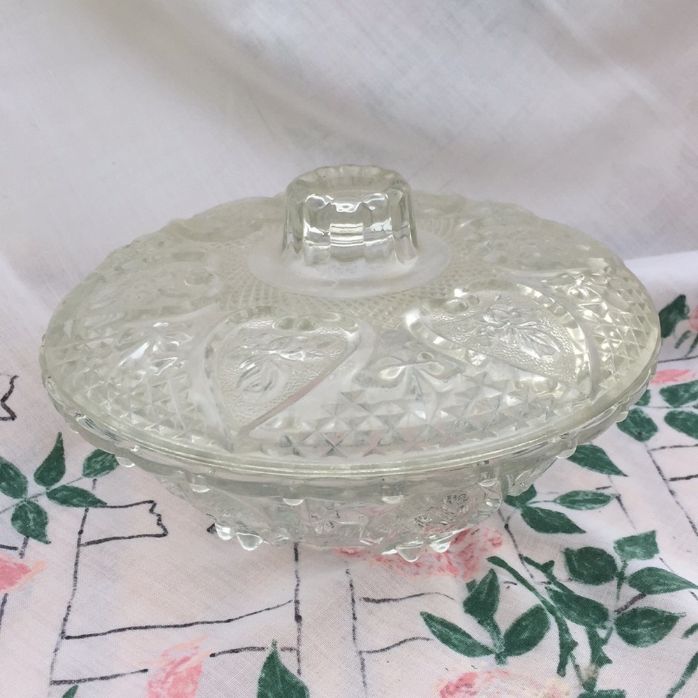 Vintage crystal bowl